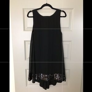 Black cocktail dress